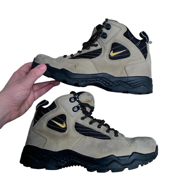 VINTAGE 2003 Nike ACG Boots Size 9 Traverse Brown - Picture 8 of 15